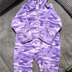 Columbia Purple Camo winter suit
